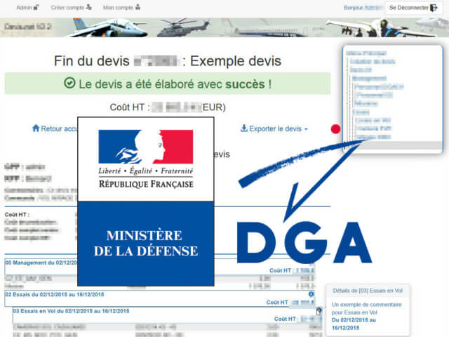 Intranet - Stage &agrave; la DGA Essais En Vol