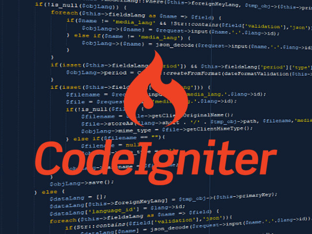 Autoformation sur un framework PHP (Code Igniter)