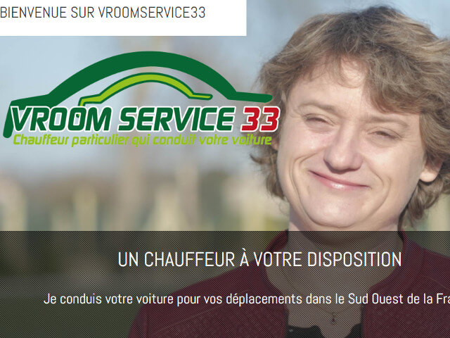 Site web Vroom Service 33